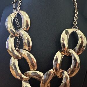 Gold Chain Link Necklace